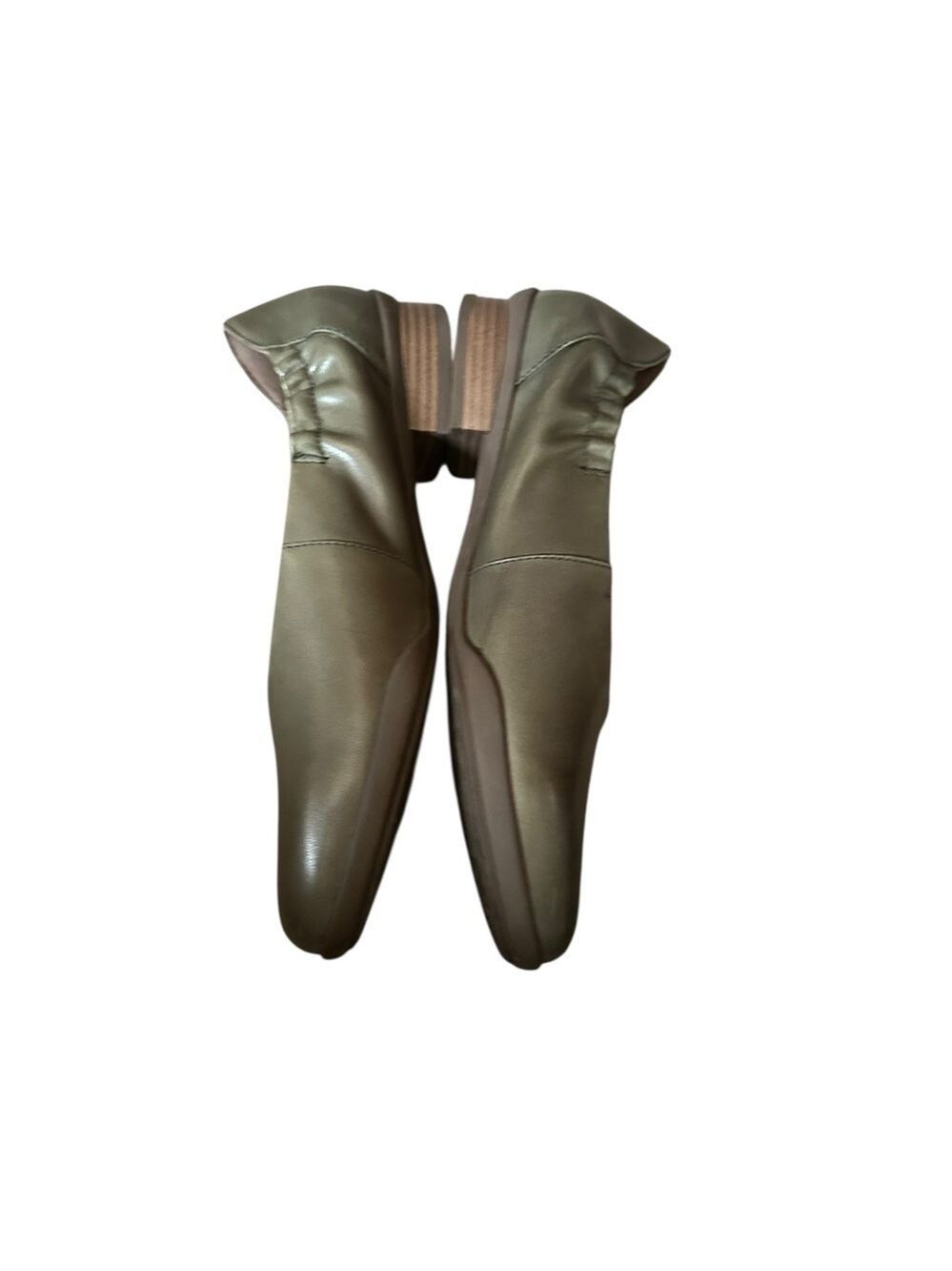 DANSKO Kira Ballet Flat Womens 37/6.5 Green Leather Round Toe Comfort Cushioned - Picture 7 of 10